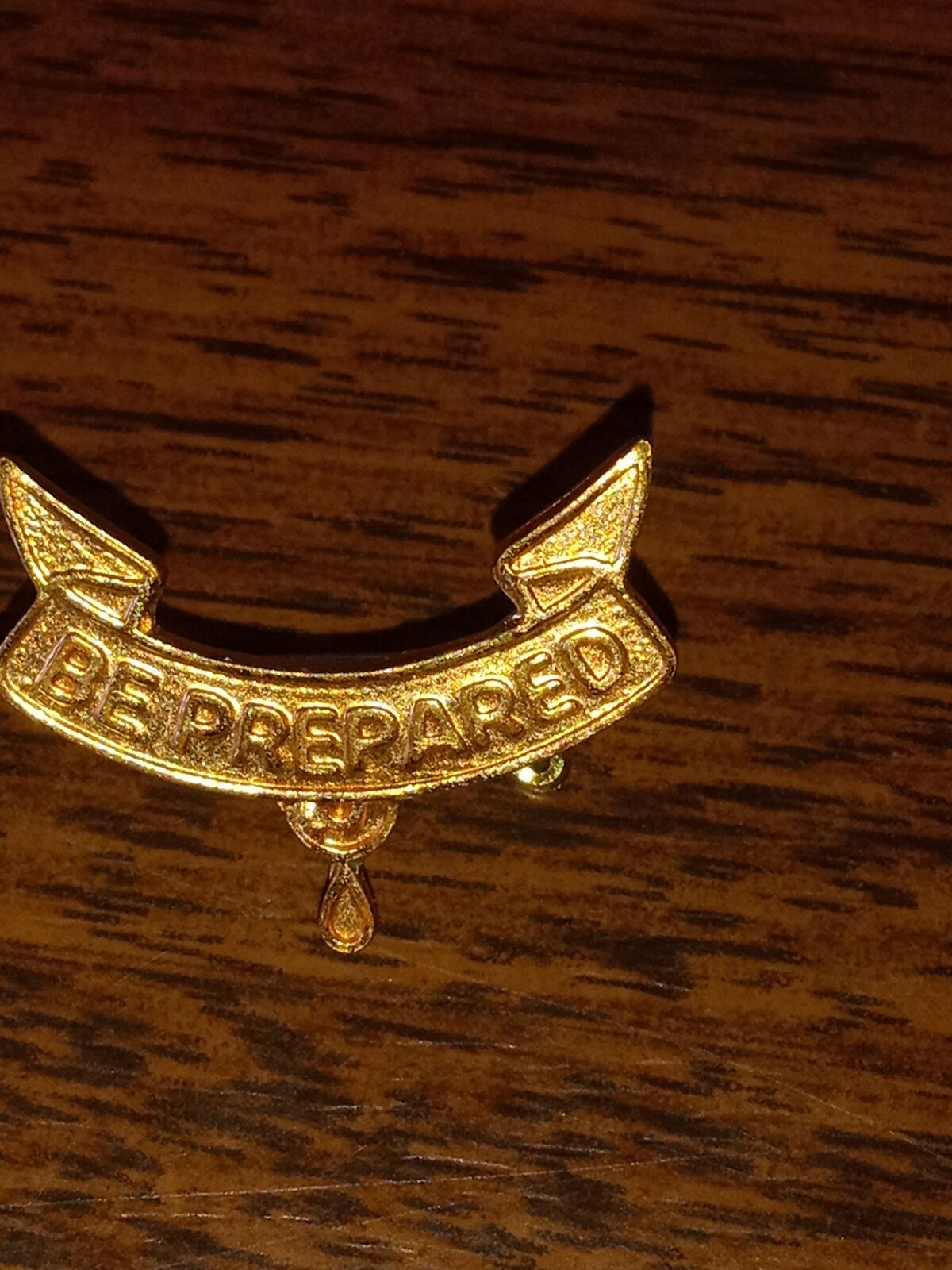 Vintage BSA boy scouts of America be prepared pin
