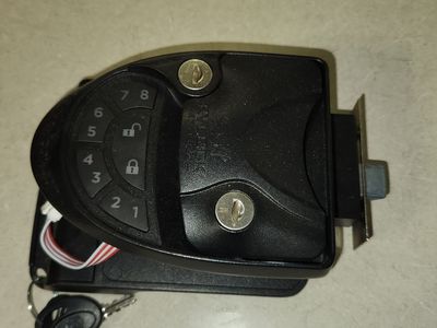 RVLOCK V4 Durable Metal RV Door Lock with Keypad, Premium Replacement for Trailers.