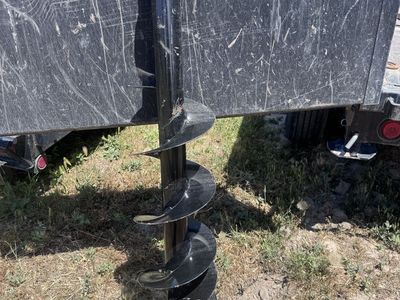 8” auger bit