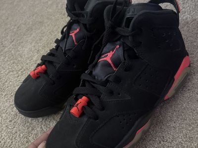 Jordan 6 Retro Infrared Black (2014) 5Y