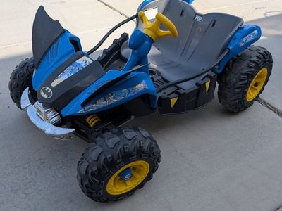 Power Wheels Batman Dune Racer - Works with Power Tool Batteries
