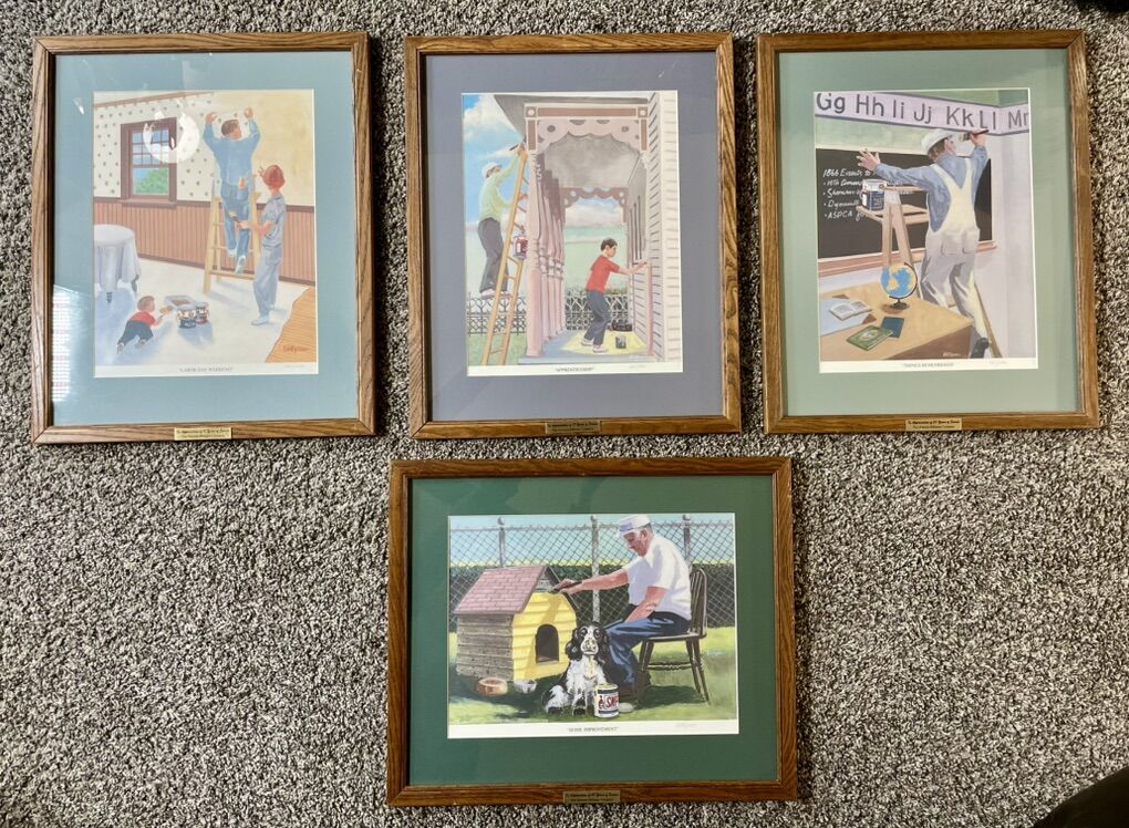 Set of 4 Framed Prints
