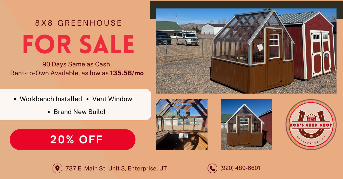 8' x 8' Greenhouse