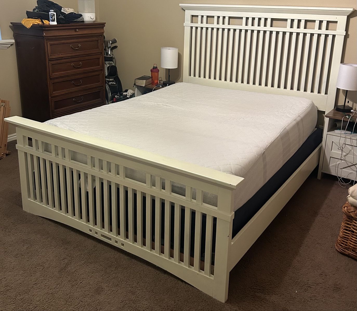 Queen bed frame