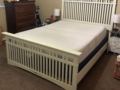 Queen bed frame