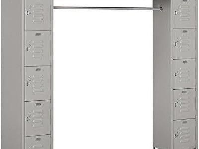 Salsbury 66016GY-U Six Tier Locker, Gray - new
