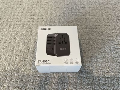 Epicka TA-105C World Travel Adapter - Universal All-in-One Charger with Plug Lock System