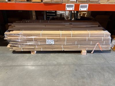 2 1/4" Unfinished White Oak Flooring, Select Grade, Tongue & Groove, ~459 Sq Ft