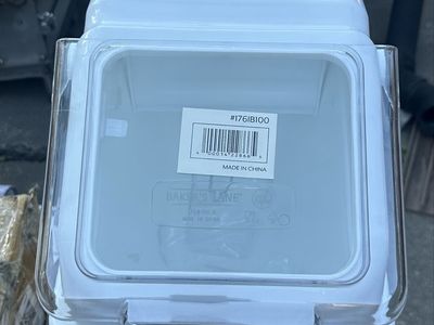 Brand New Baker’s Lane 21 Gallon Commercial Ingredient Bin w/ Sliding Lid & Scoop