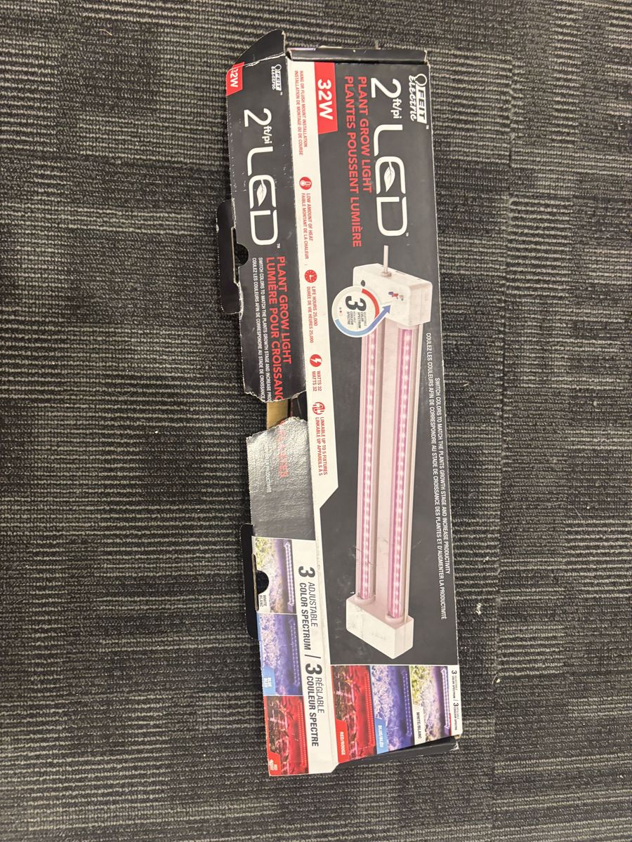 Felt Adjustable Color Spectrum Dual 2ft LED Grow Light