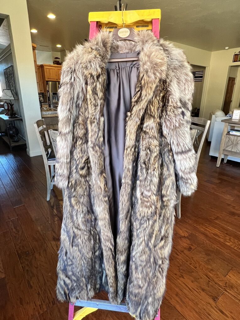 Women's Racoon Fur Coat