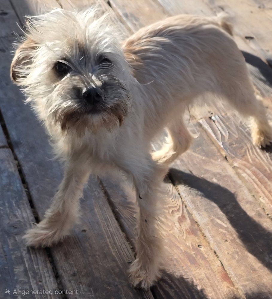 Meet Xander- terrier schnauzer mix