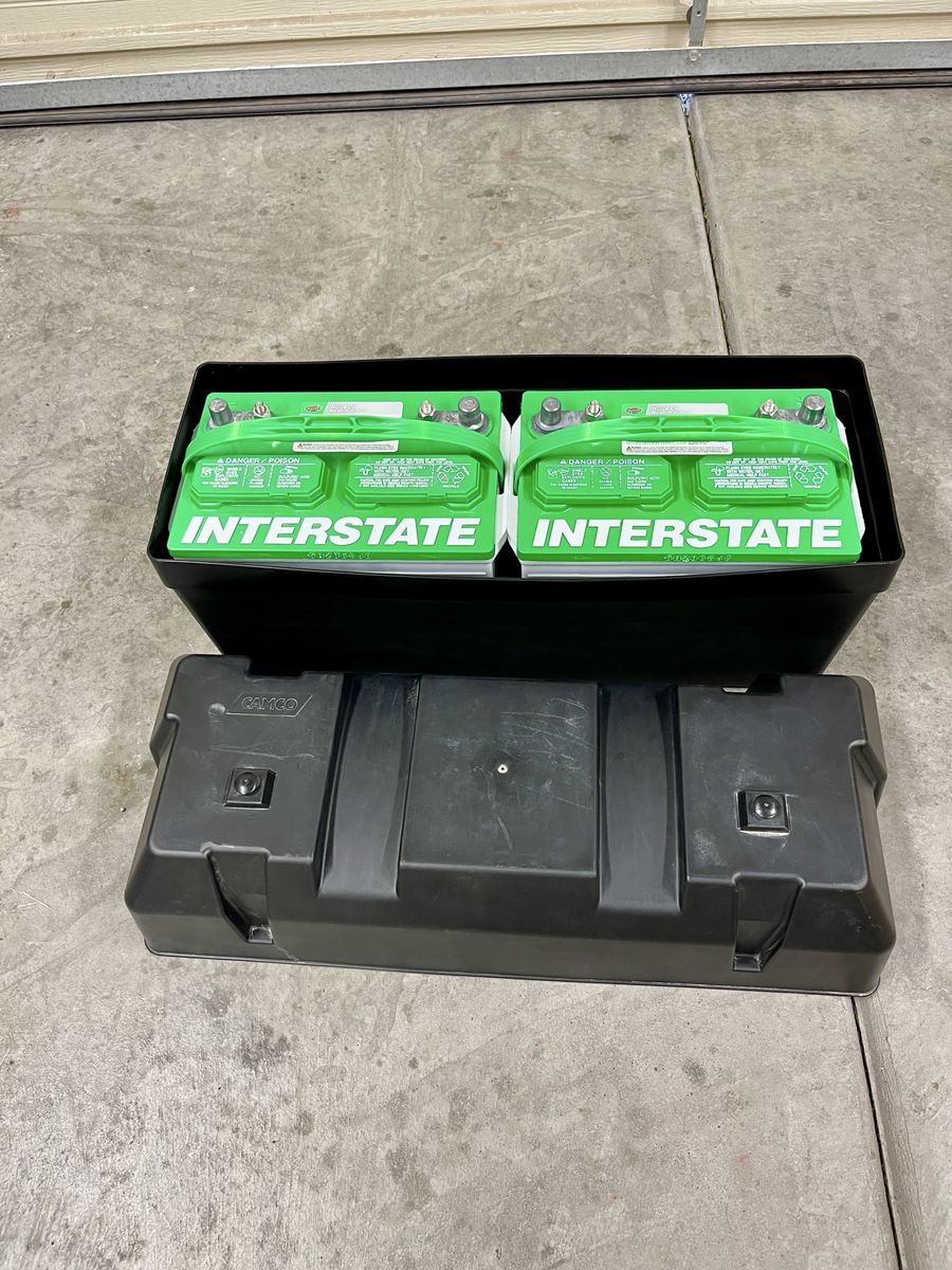Interstate Silver 24M Dual Purpose Batteries with Camco Box