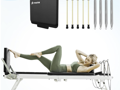 Pilates Reformer - 77" and Foldable (Only Several Months Old)