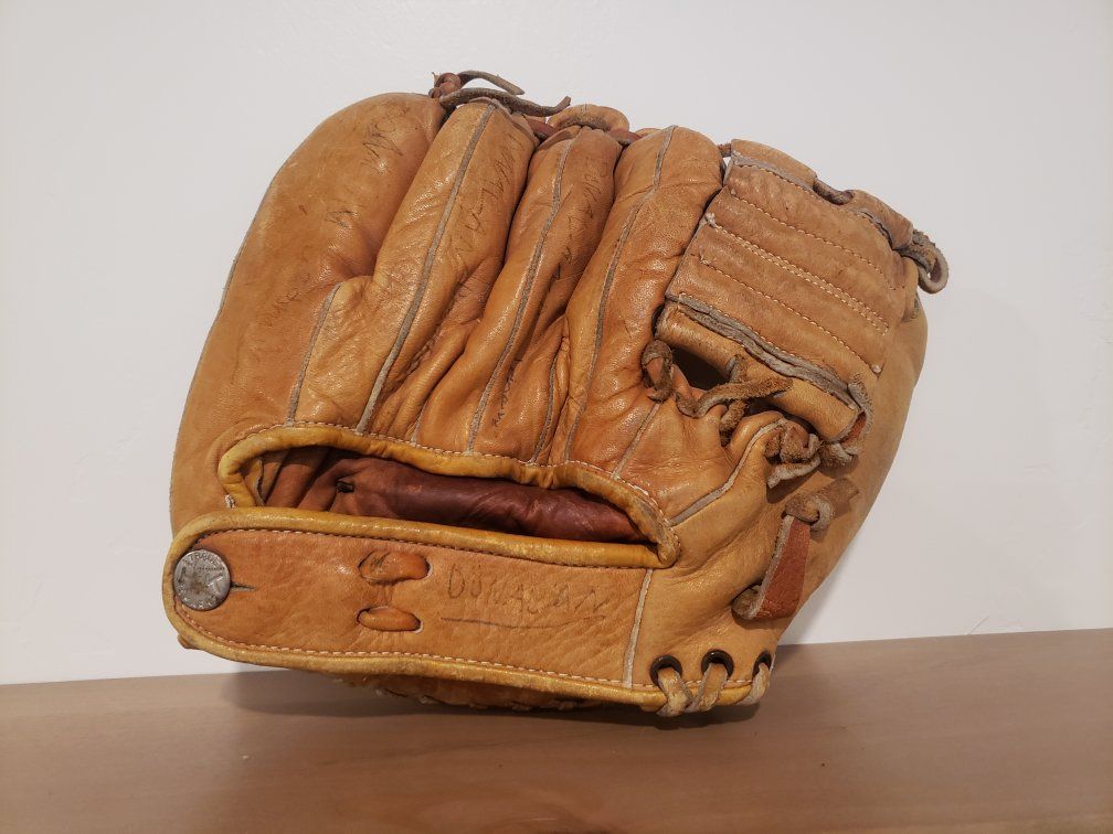 Vintage Rawlings Stanky FG-11 No. 2000 Leather Baseball Glove Mitt "Smoky" Donaghy