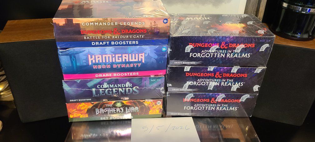 Sealed Magic: The Gathering Booster Boxes