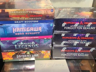 Sealed Magic: The Gathering Booster Boxes
