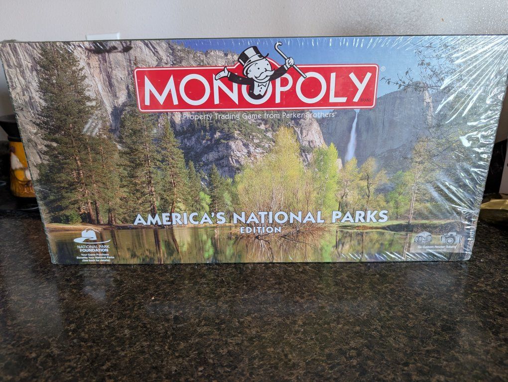 NEW Special Edition Monopoly America's National Parks
