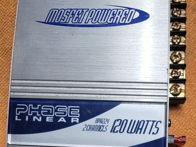 120 watt 2 channel amp