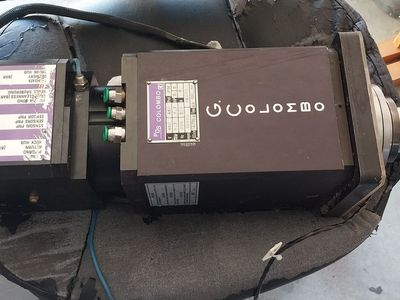 ATC Spindle Motor Water Cooled CNC Giordano Colombo + VFD single phase + Transformer + Chiller + more