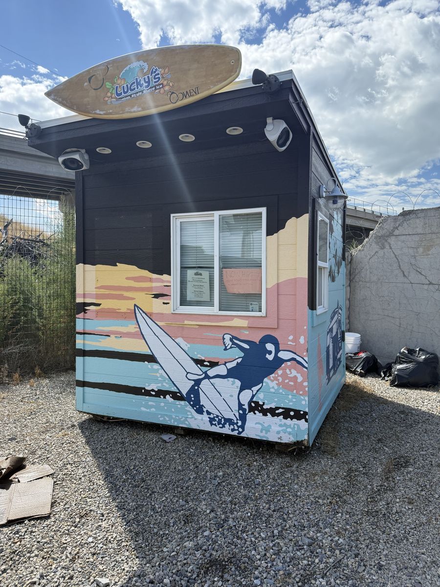Shave ice shack