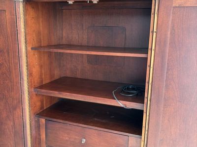 Cabinet, entertainment center, wardrobe, armoire, storage closet-dresser