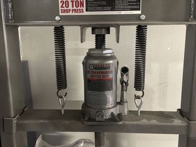 Central Machinery 20 Ton Hydraulic Shop Press