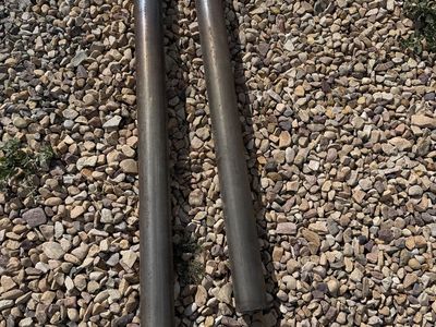 3” Exhaust Pipes - Used Automotive Parts, Pair