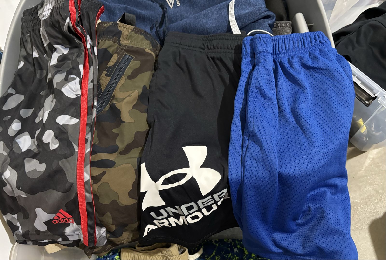 Size 8-12, Jeans, Joggers, Shorts, Shirts & Jackets.