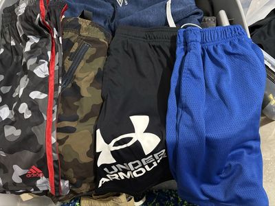 Size 8-12, Jeans, Joggers, Shorts, Shirts & Jackets.