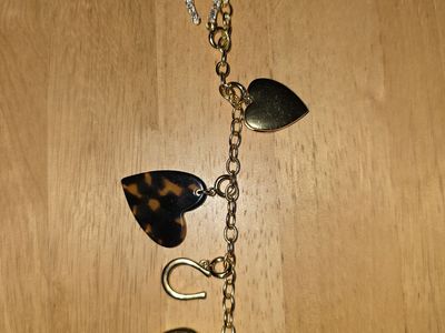 J. Crew Heart Charm Bracelet