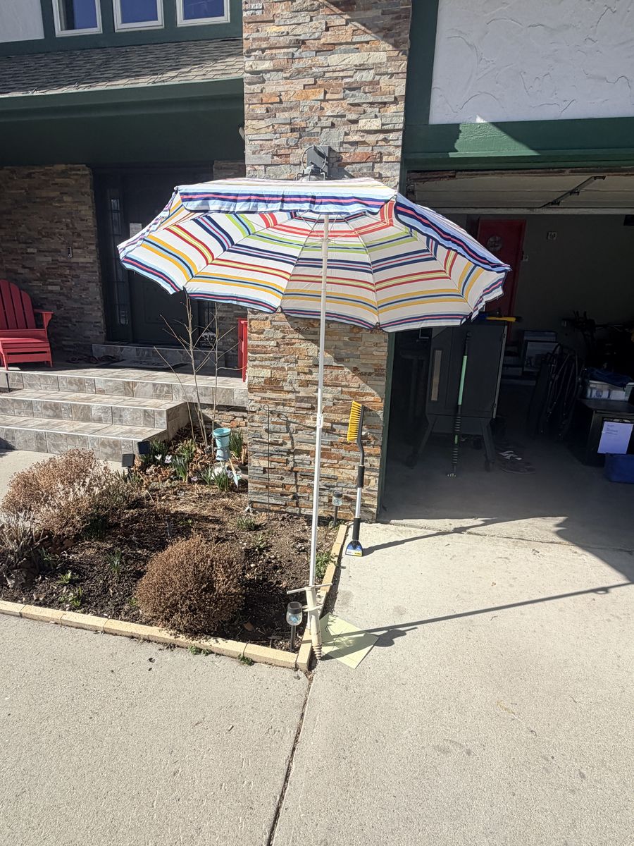 Nice beach umbrella