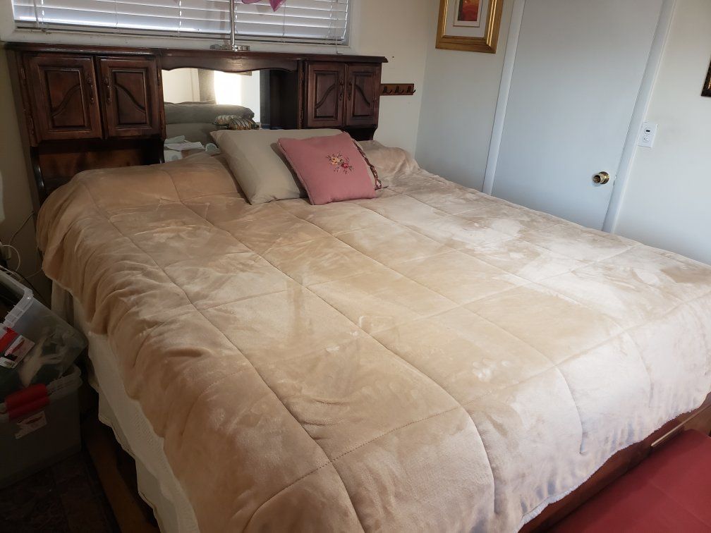 Reduced $$ 4/2/26 Cal. King Bed. Must Go ASAP