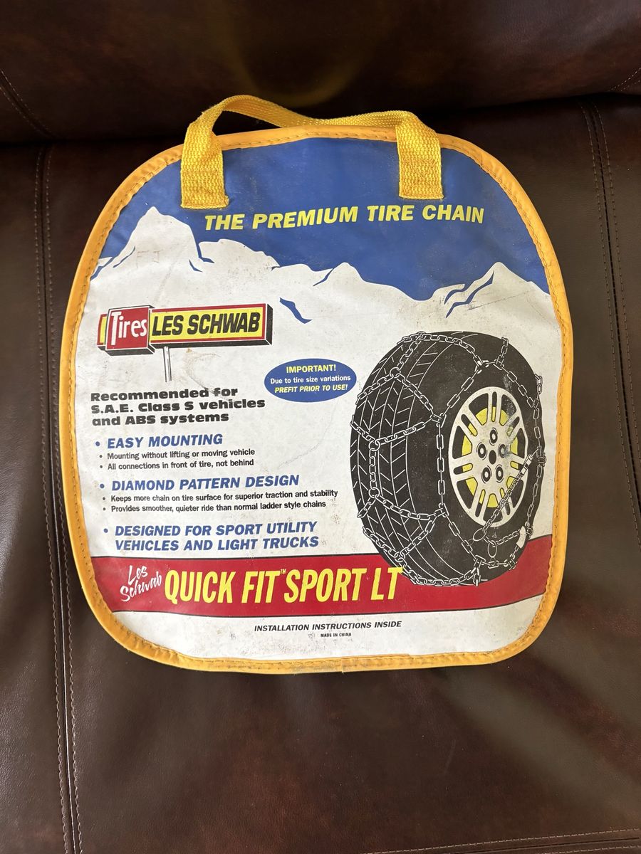 Les Schwab Quick Fit Sport LT Tire Chains – SUV/Truck