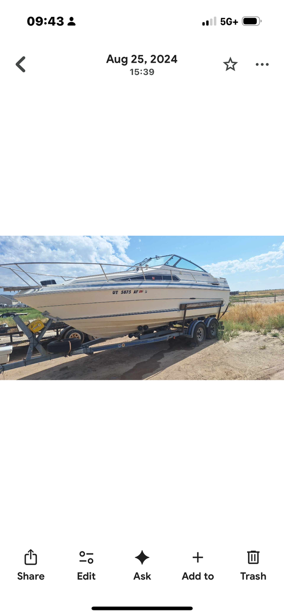 1986 Sea Ray Weekender! Lots of extras!