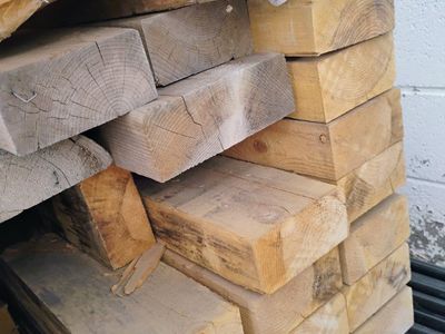 8x8x8'd.f., 4x6, 3x6x12'cedar