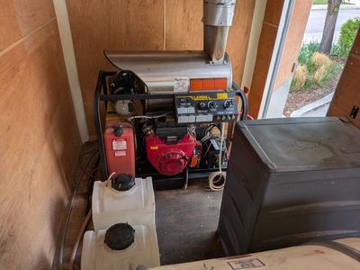 Power Washer & Trailer