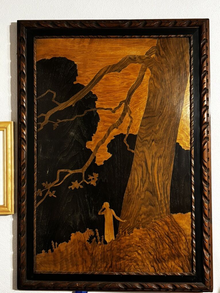 The Big Tree. AJ. Rowley. Art Piece.