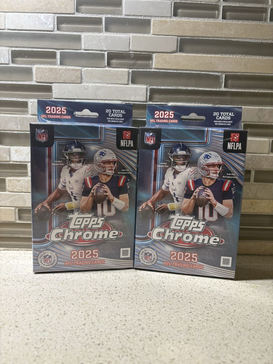 *Check Description* 2025 Topps Chrome Hanger Boxes (LOTS OF 1-6) Hangers Are Bangers