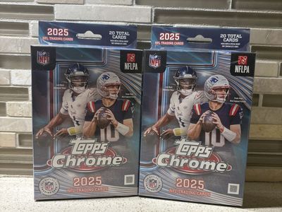 *Check Description* 2025 Topps Chrome Hanger Boxes (LOTS OF 1-6) Hangers Are Bangers
