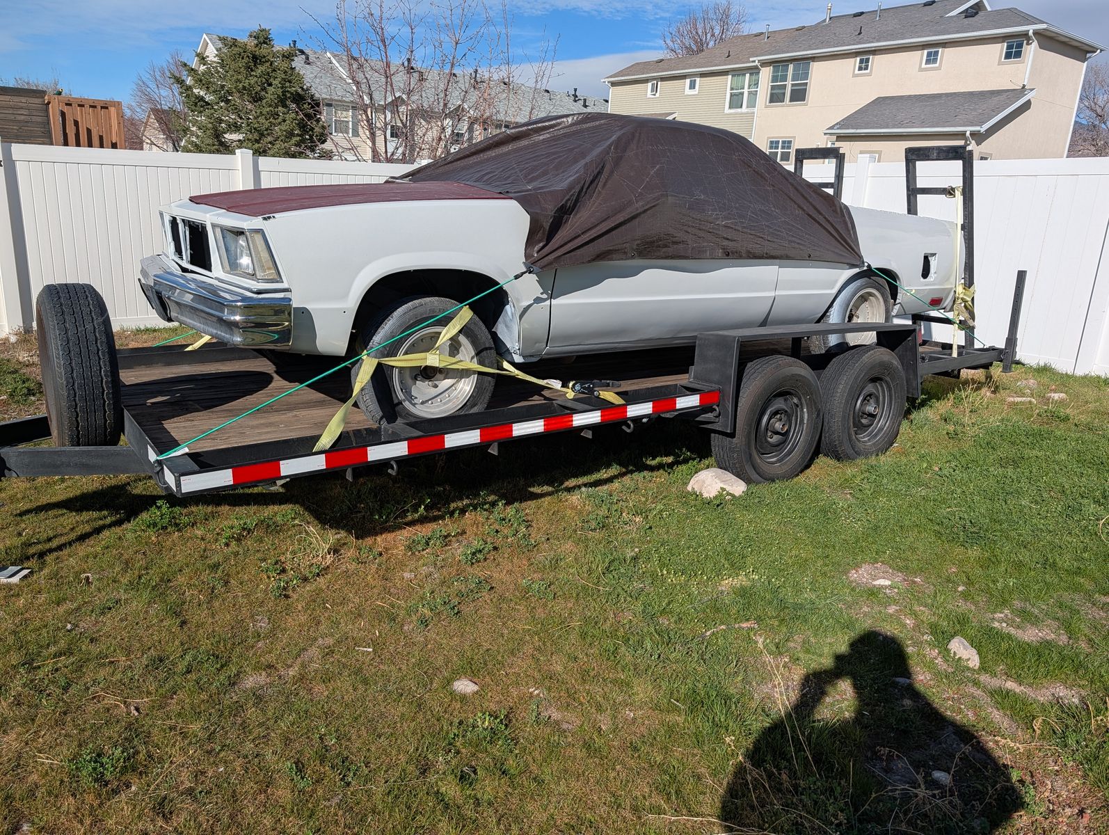 18' trailer with ramps $2300