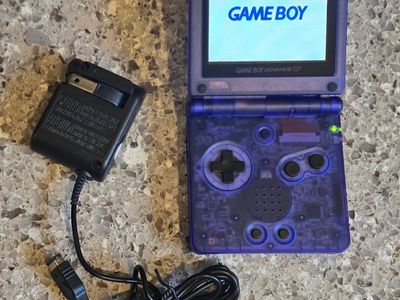 Nintendo Gameboy Advance Sp Ags-101 with charger! Trades considered!