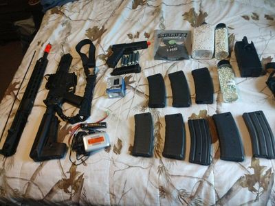 Complete Airsoft setup