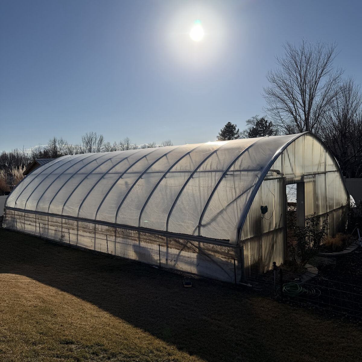 High Tunnel Greenhouse - Commercial Grade 25 X 50