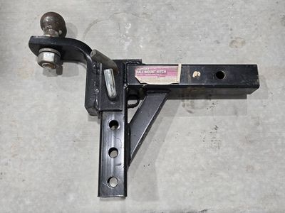 Adjustable Trailer Hitch with 2" Ball