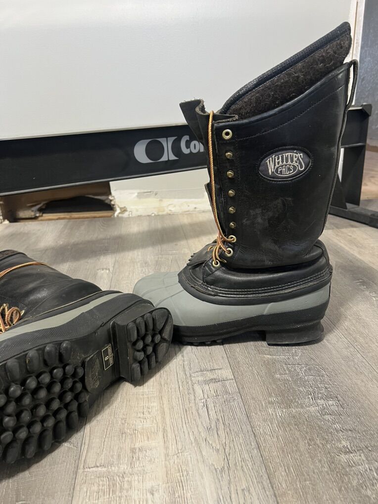 Whites Pac Boot Sz8