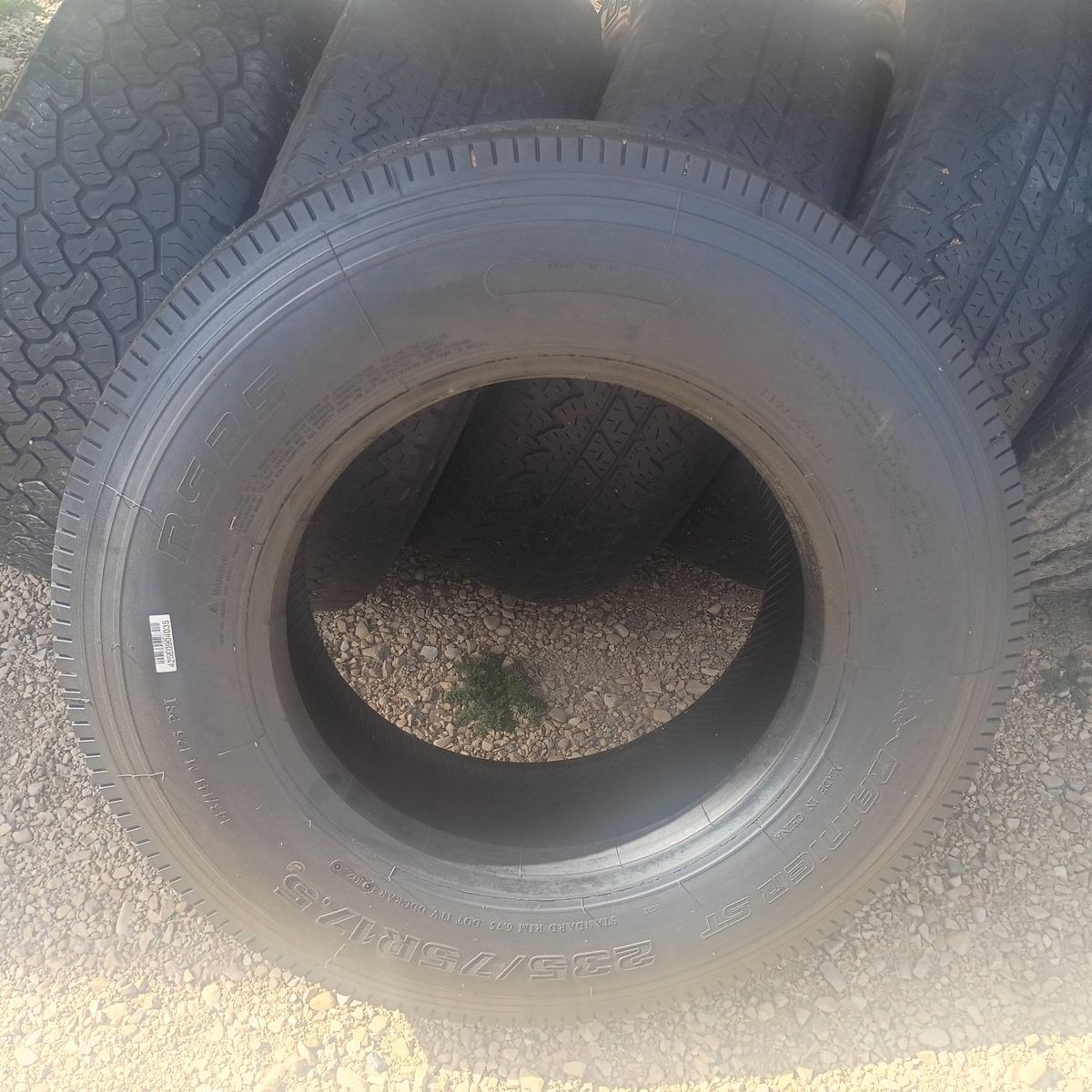One new 235/75R17.5 Rainier ST R525 Trailer 18 ply
