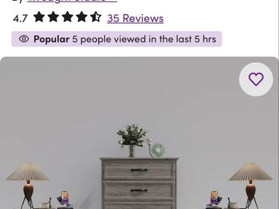 Grey 3 Piece Bedroom Set - 2 Nightstands & Dresser