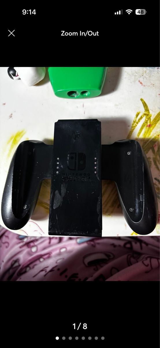 Nintendo Switch Joy-Con Grip Controller Holder - Black