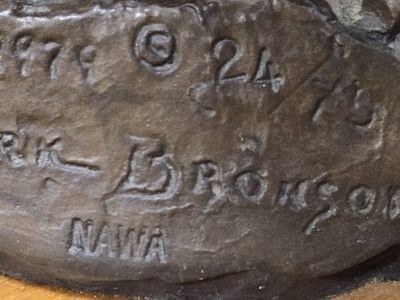 CLARK BRONSON "Bobcat Fury"bronze